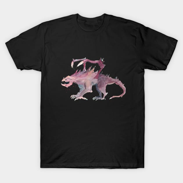 Zergling Starcraft T-Shirt by Amplified Watercolors 